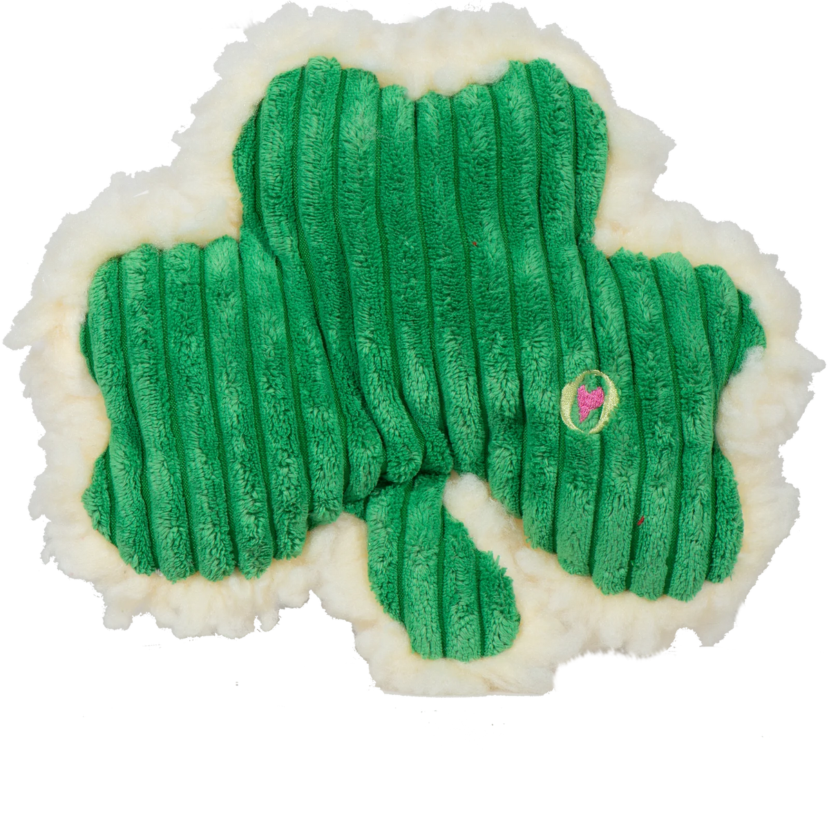 Shamrock Hugglefleece & Corduroy Dog Toy