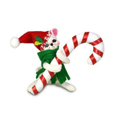 Annalee Jubilee Candy Cane Mouse 5"