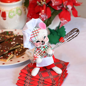 Annalee Candy Mouse with Whisk 6"