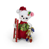 Annalee Yuletide Ladder Mouse 6"