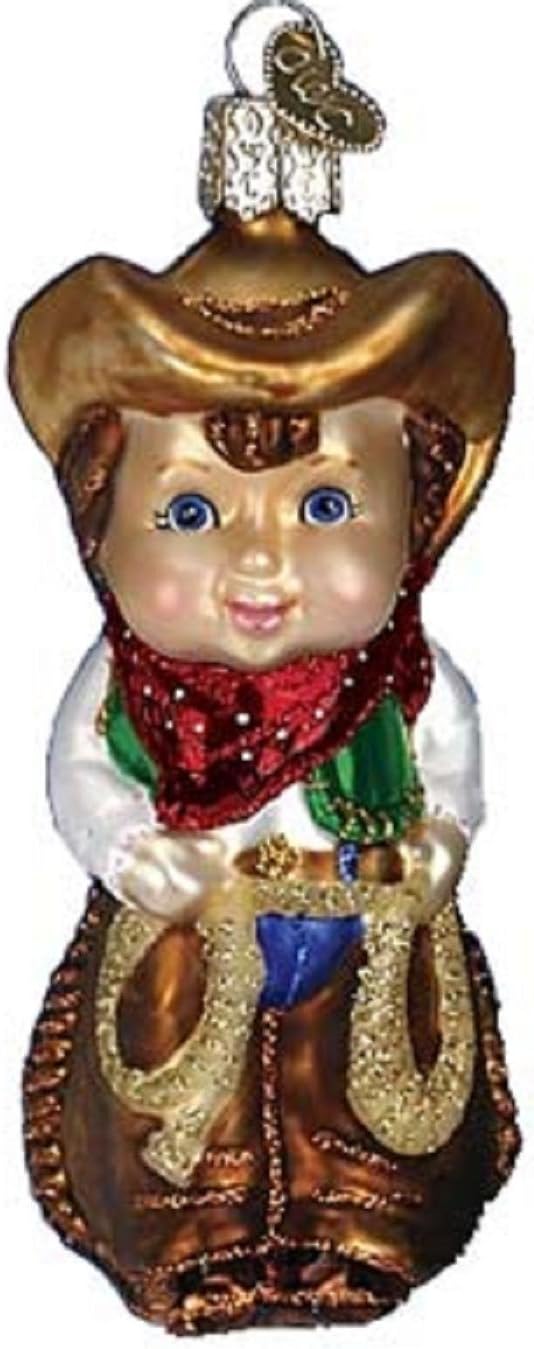 Old World Christmas - Lil' Cowpoke Ornament