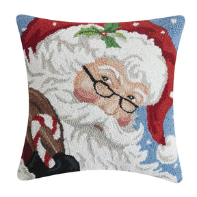 Peking Handicraft Pillow Santa with Glasses