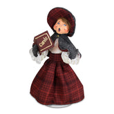 Annalee Plaid & Pine Caroler Mom 9"