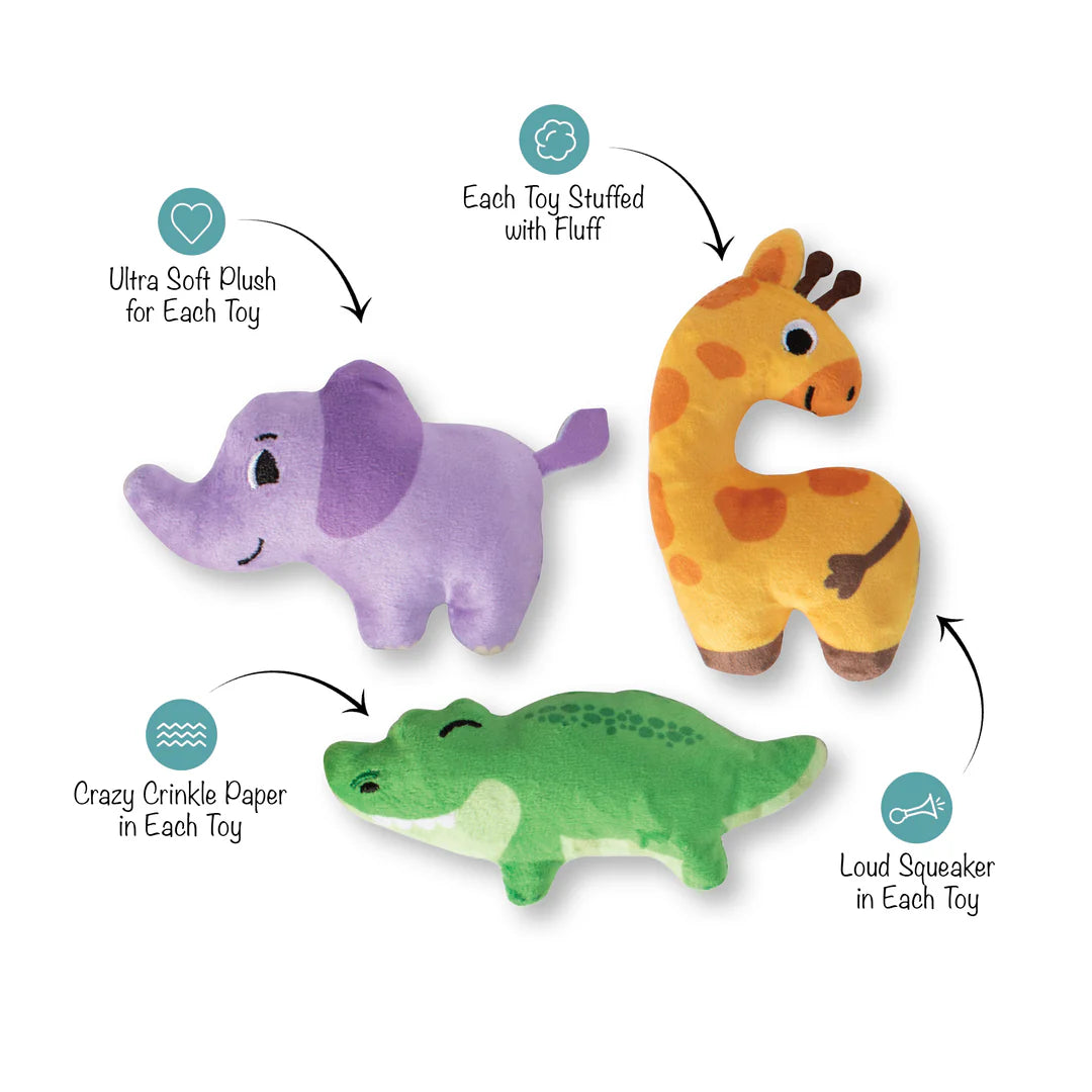 Petshop by Fringe Studio - Wild Times Mini Dog Toys