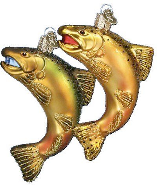 Old World Christmas - Chinook Salmon Ornament