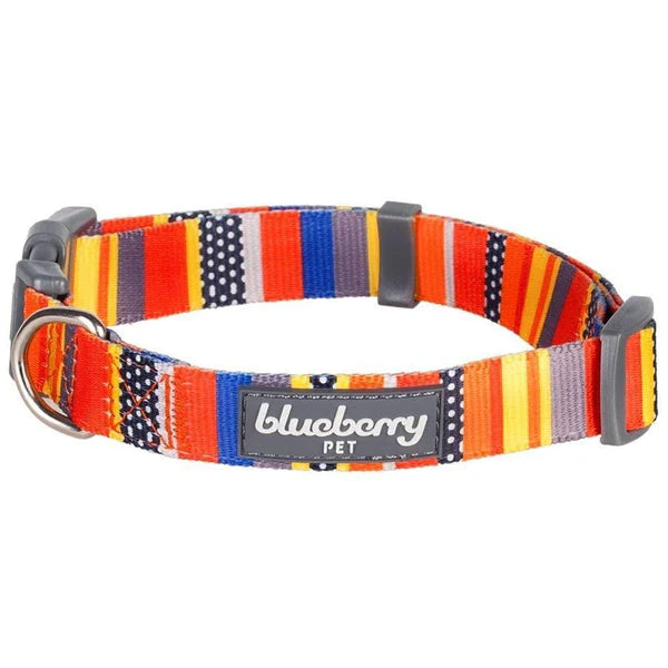 Nautical Flag Dog Collar