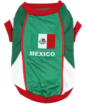 Dog Jersey Team Mexico