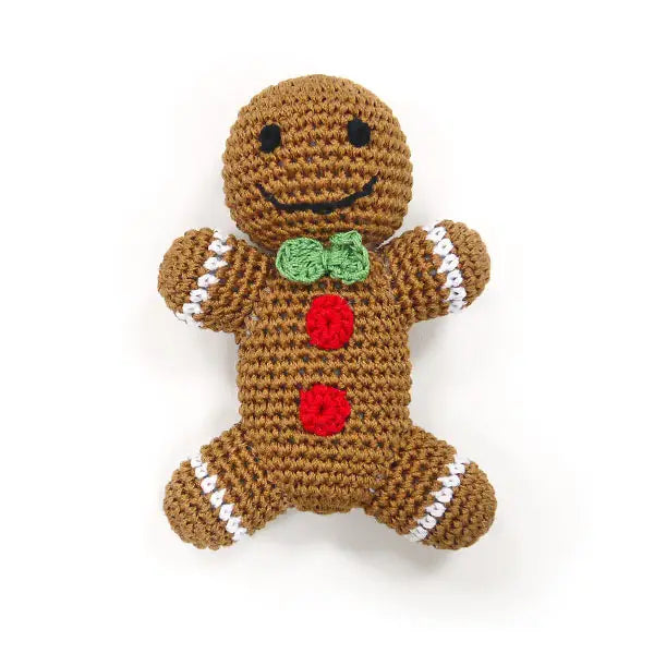 Dogo Pet -  Crochet Toy Gingerbread Man