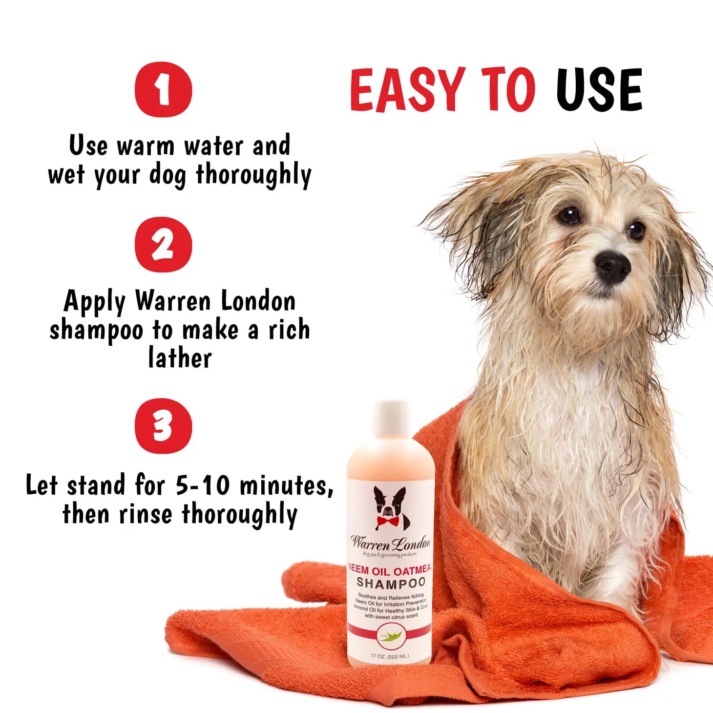 Warren London - Neem Oil Shampoo for Dogs