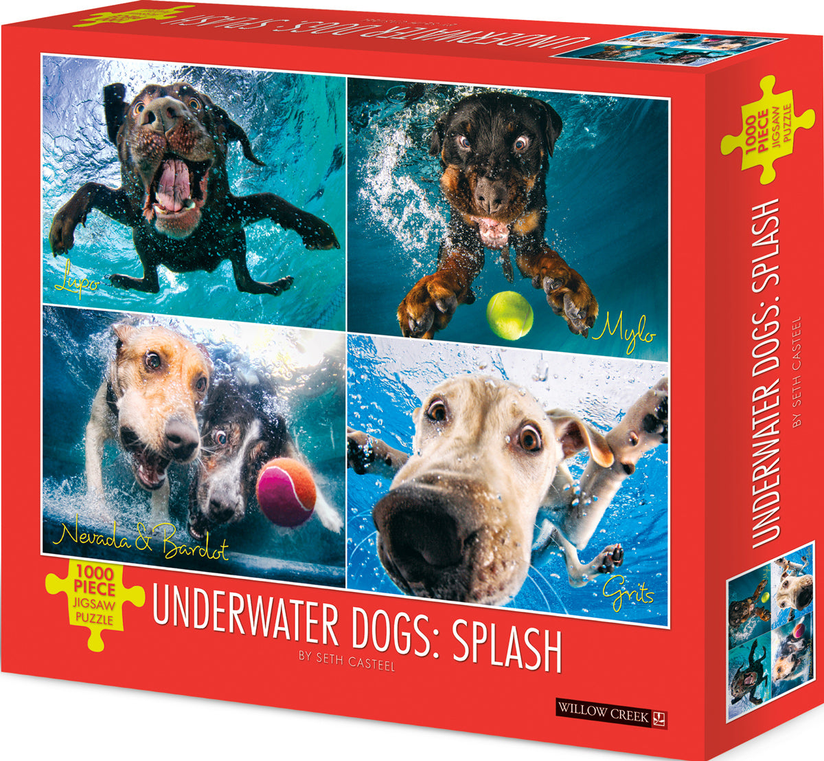 Puzzle Underwater Dogs: Splash - 1000 piece