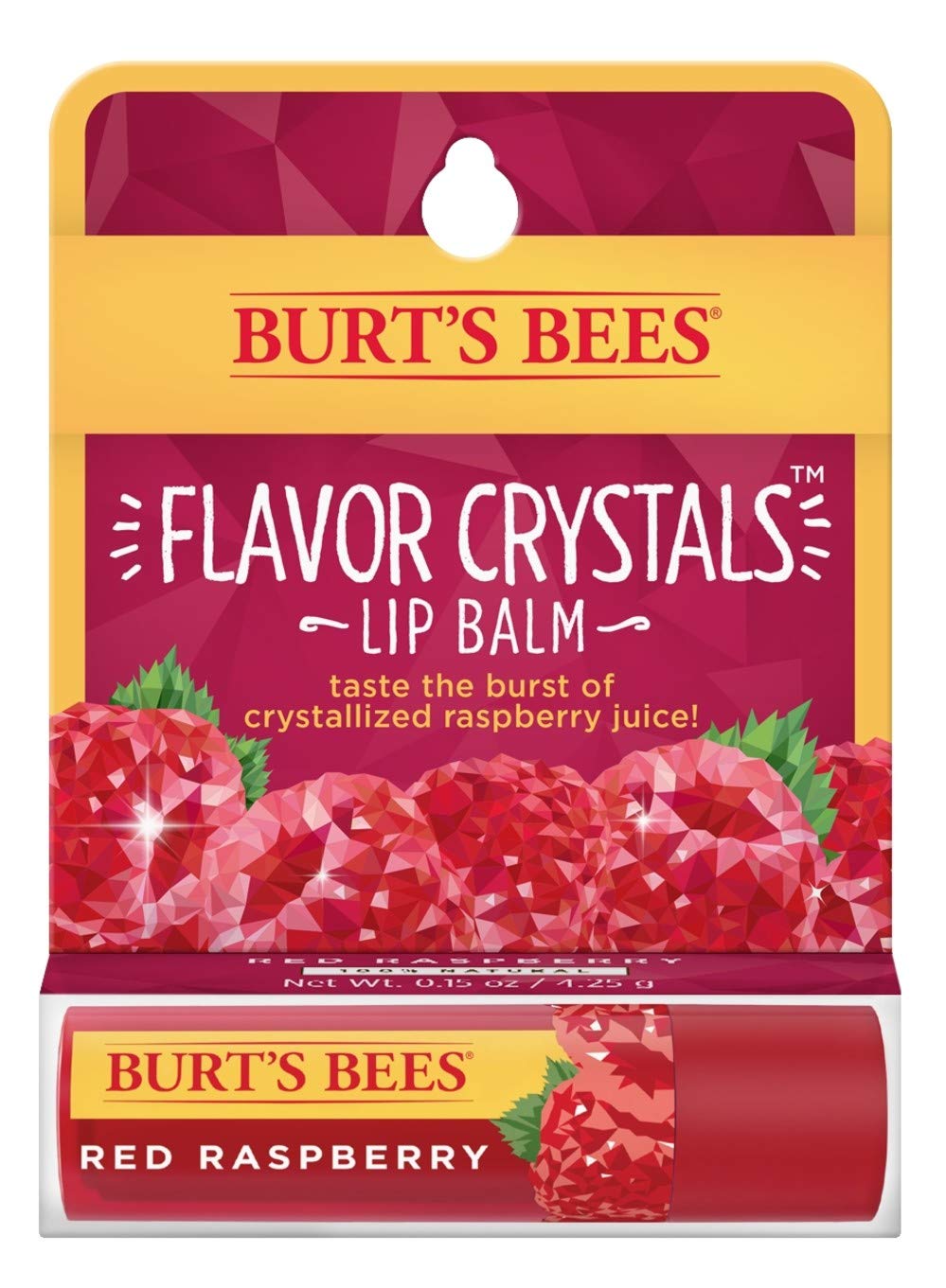 Burt's Bees -  Flavor Crystals Lip Balm