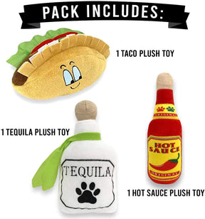 Fiesta Pack - Plush Dog Toys