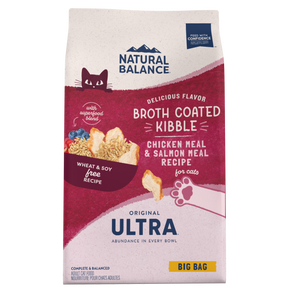 Natural Balance, Original Ultra - All Cat Breeds, All Life Stages Chicken Meal & Salmon Meal Formula Dry Cat Food