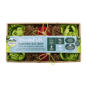 Enriched Life Garden Dig Box Small Animal Chews by Oxbow