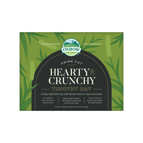 Prime Cut Hearty & Crunchy	Timothy Hay Small Animal Treat by Oxbow