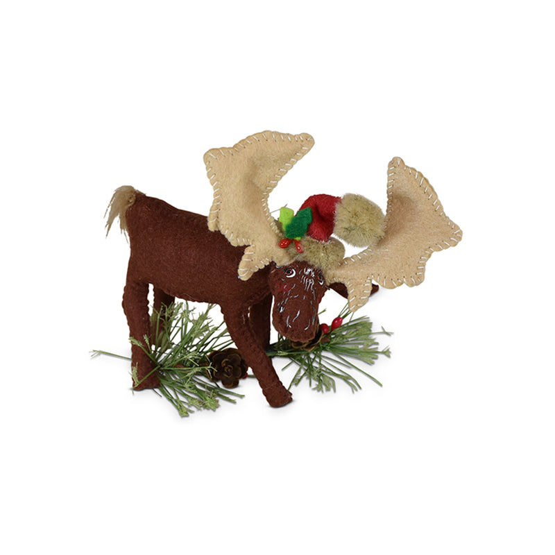 Annalee Rustic Pine Moose