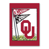 Oklahoma University House Flag