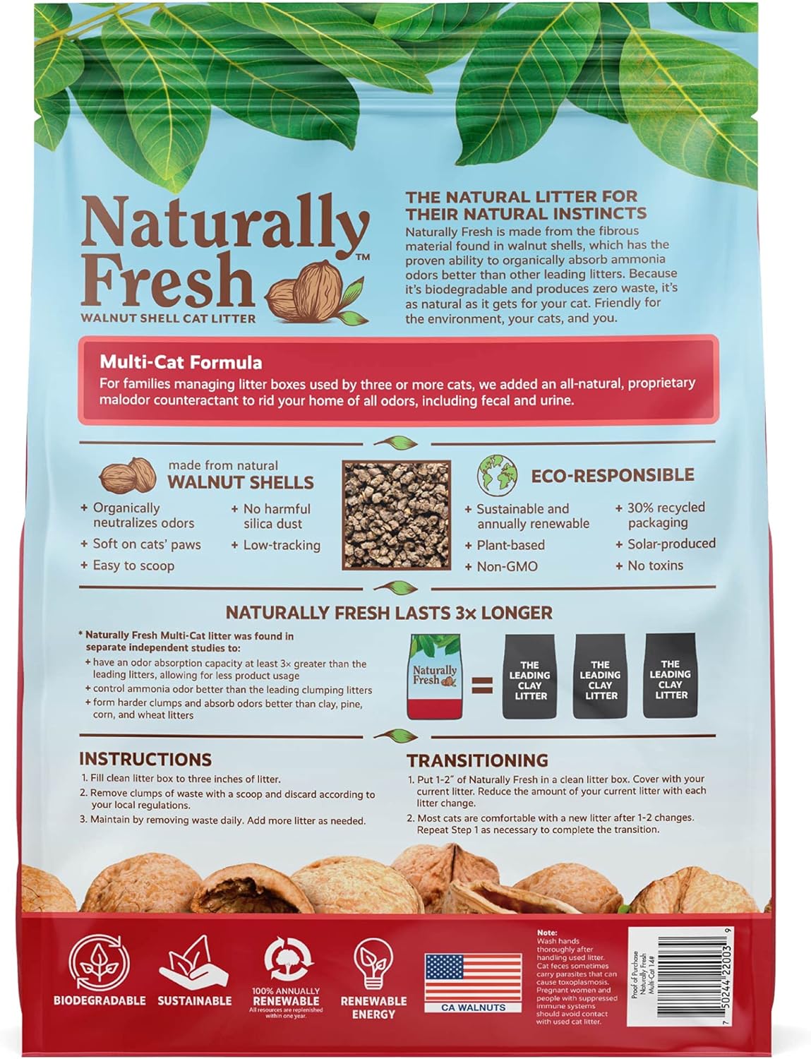 Naturally Fresh - Multi-Cat Formula Cat Litter