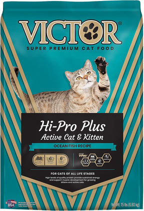 Victor - Hi-Pro Plus Active Cat&Kitten Ocean & Fish