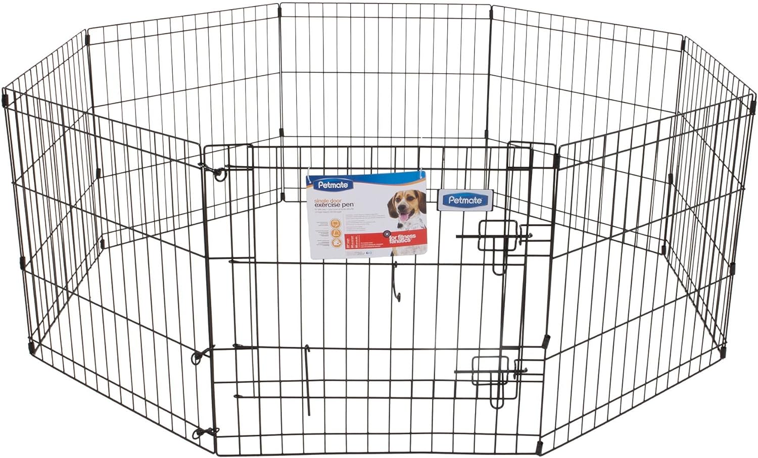 Petmate Exercise Pen w/Door - 8 panels 30"x24"