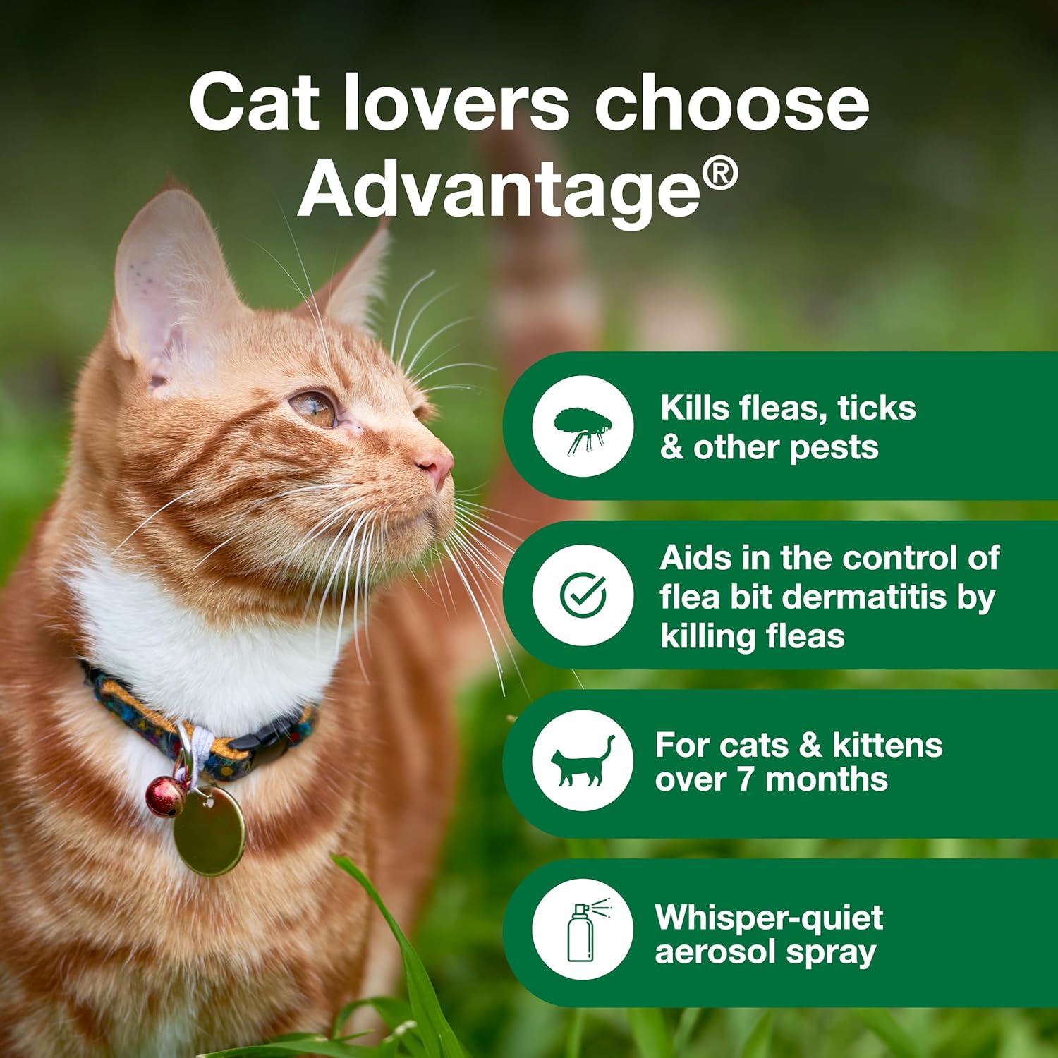 Advantage - Cat Flea & Tick Spray