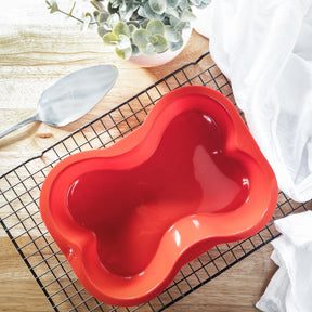 Bone Shaped Silicone Cake Pan