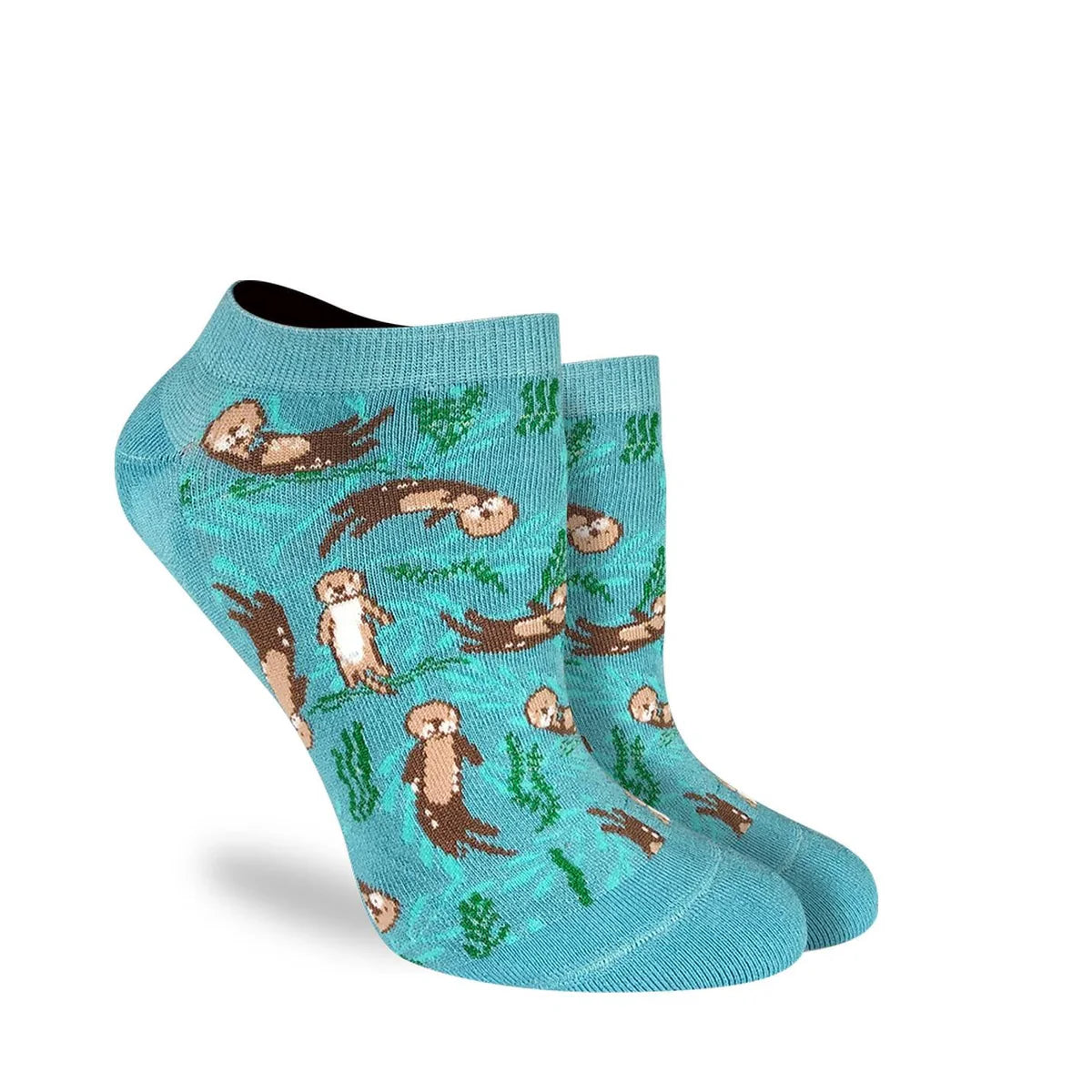 Good Luck Sock - Women's Sea Otters Ankle Socks