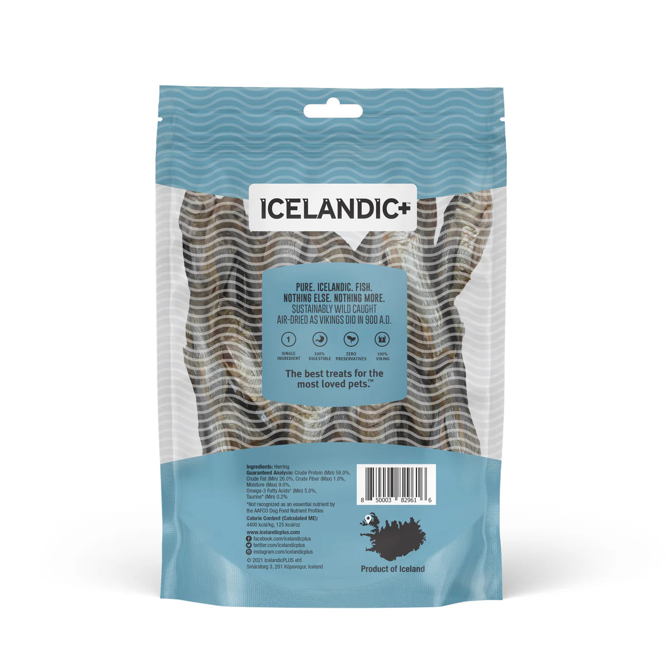 Icelandic+ - Herring Whole Fish Dog Treats