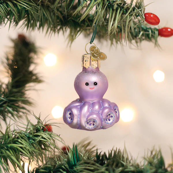 Old World Christmas - Mini Octopus Ornament