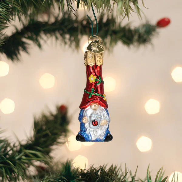 Old World Christmas - Mini Garden Gnome Ornament