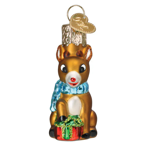 Old World Christmas - Mini Rudolph The Red-Nosed Reindeer Ornament