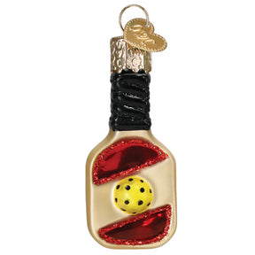 Old World Christmas - Mini Pickleball Paddle Ornament