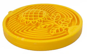 Enrichment Dog Tray Lick Mat - Earth Sunflower Design