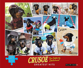 Puzzle Crusoe The Celebrity of Dachshunds - 1000 piece