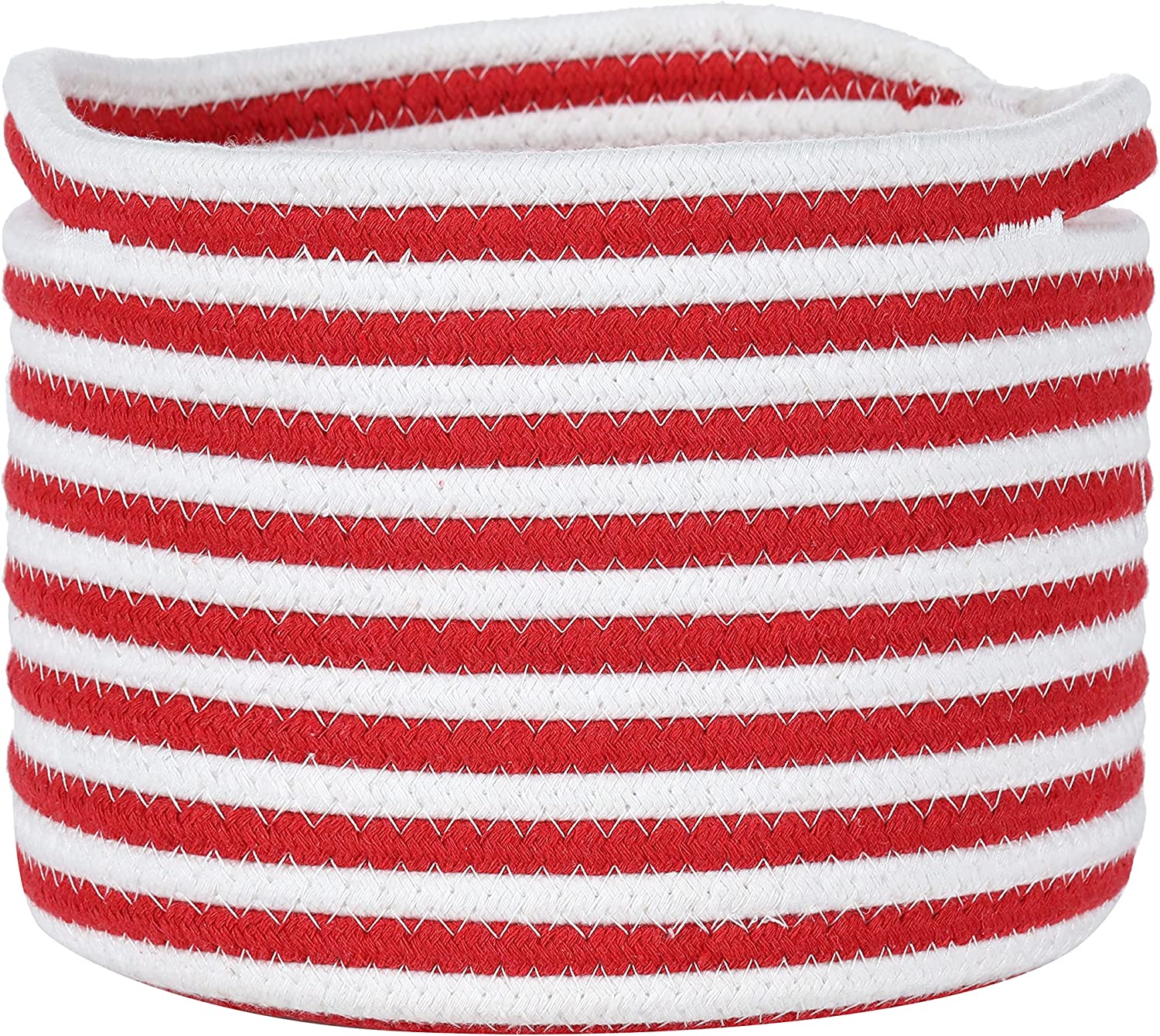 Midlee - Candy Cane Rope Basket