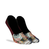 Good Luck Sock - Women's Floral Cats No Show Socks