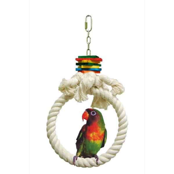 Hoop Cotton Ring Bird Toy