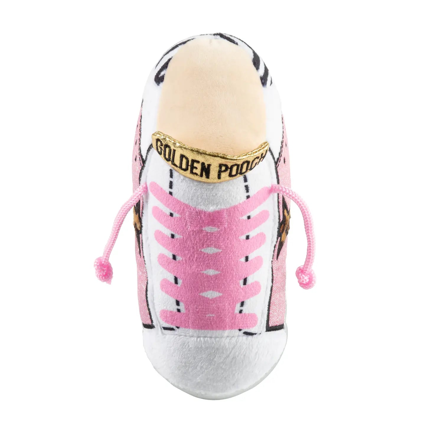 Haute Diggity Dog - Golden Pooch Sneaker Dog Toy