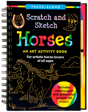 Scratch & Sketch Horses