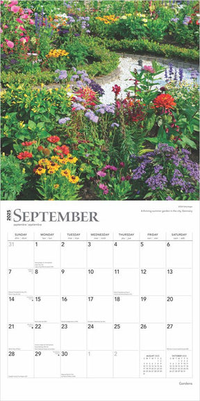 2025 Gardens Calendar