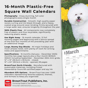 2025 Bichon Frise Calendar