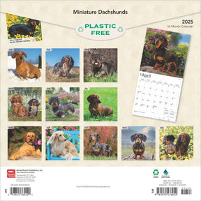 2025 Dachshunds Miniature Calendar