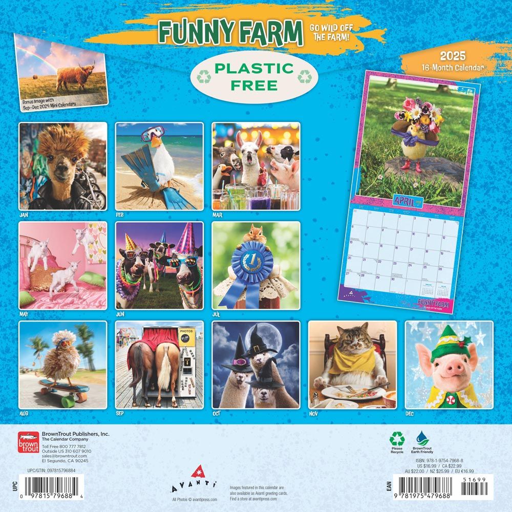 2025 Funny Farm Calendar