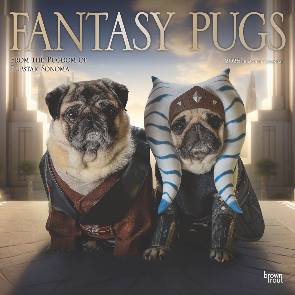 2025 Fantasy Pugs Calendar