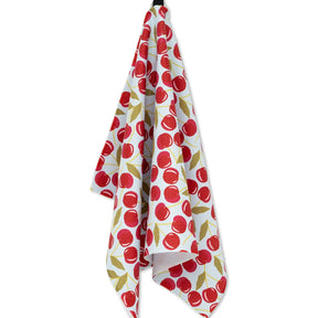 Geometry - Tea Towel Sweet Cherry