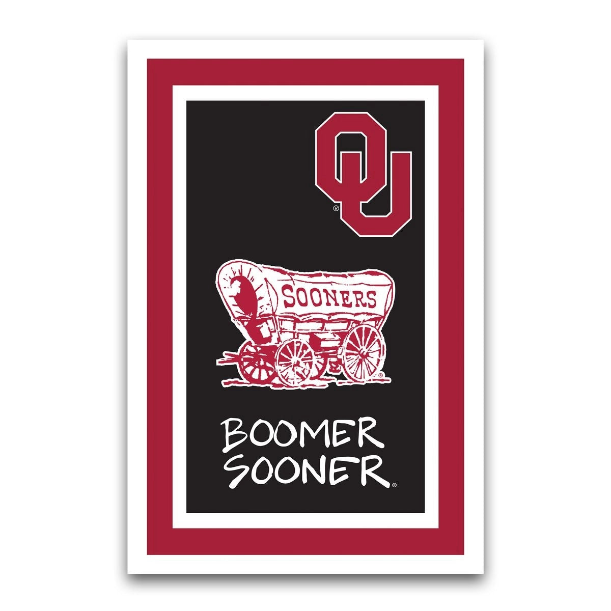 Collegiate Mascot Garden Flag