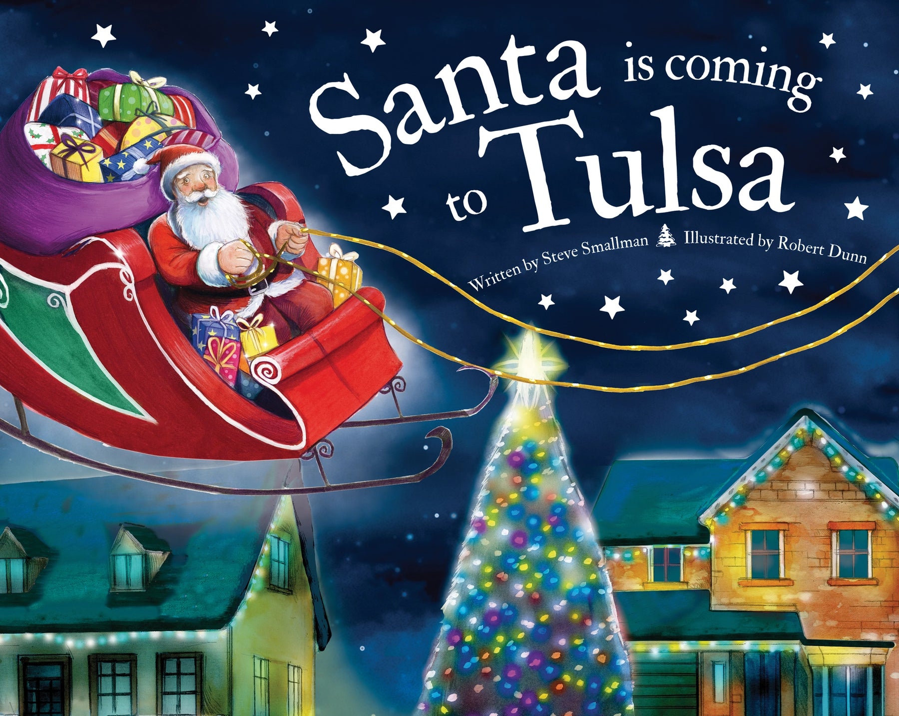 Santa is Coming to Tulsa Book