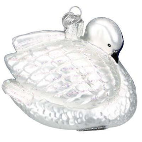 Old World Christmas - Trumpeter Swan Ornament