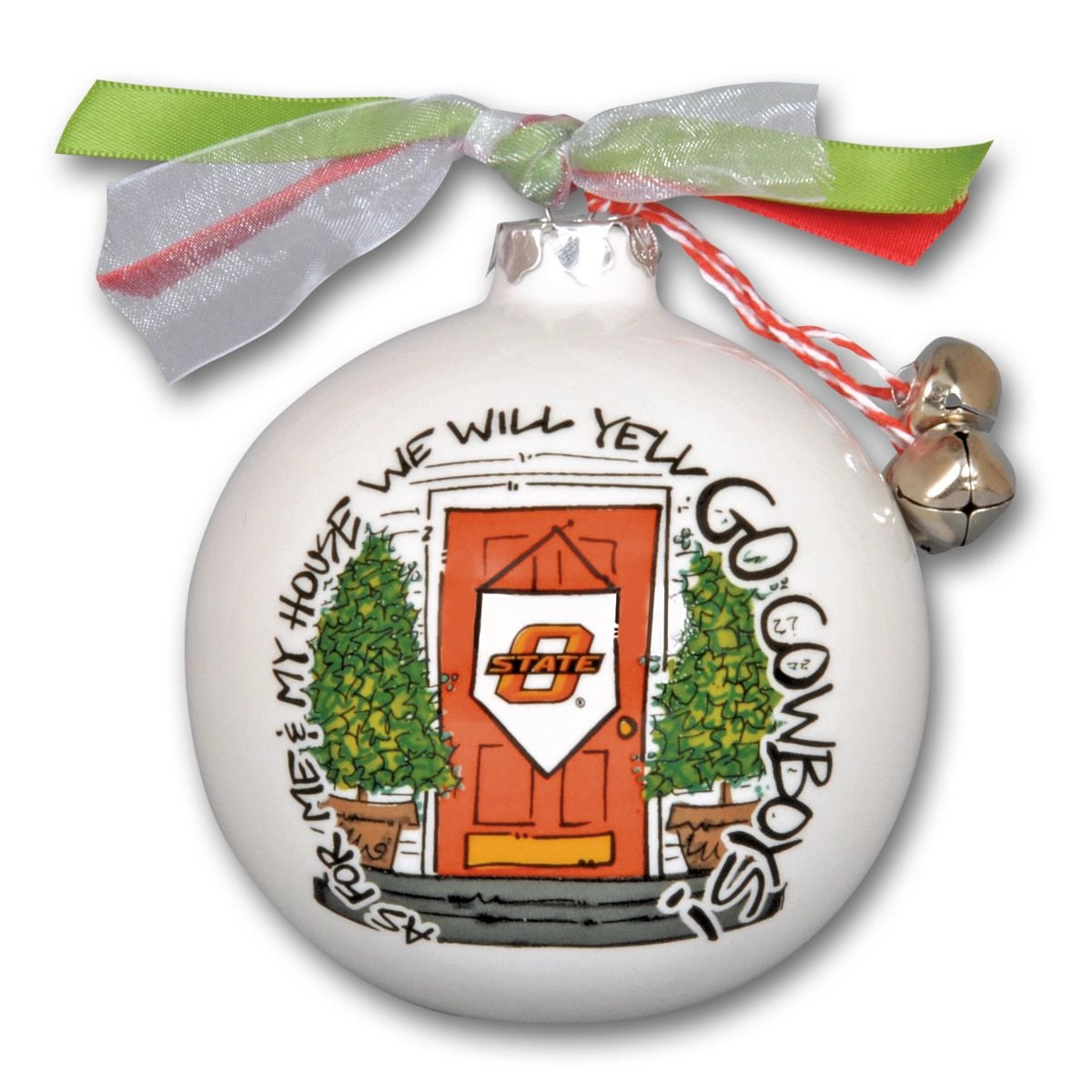 Oklahoma State "My House" Ornament