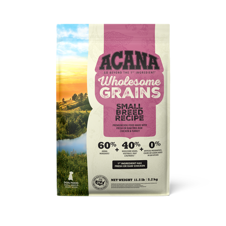 Champion Petfoods Acana - Small breeds, Adult - Wholesome Grains, Small Breed Recipe Dry Dog Food